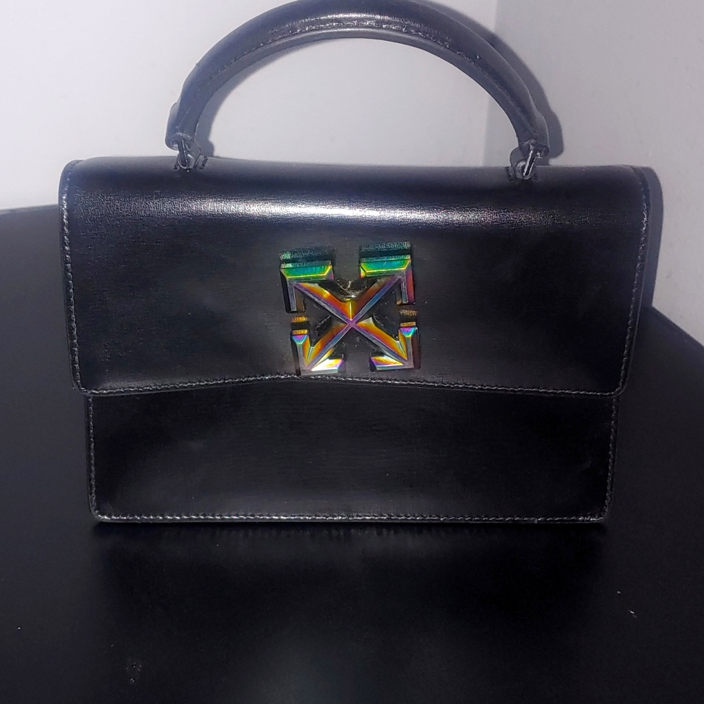 Off-White Jitney 1.4 Black Handbag